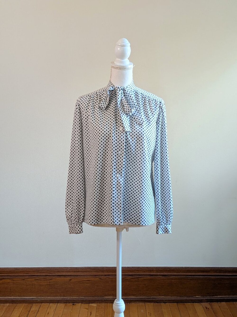 Vintage Ditsy Dot Blouse